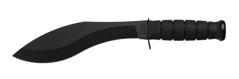 Кукрі-мачете Ka-Bar Combat Kukri, чорний, нейлоновий чохол #