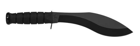 Кукрі-мачете Ka-Bar Combat Kukri, чорний, нейлоновий чохол #