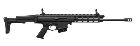 ММГ Карабін нарізний Robinson XCR-L 223REM 16" Gas Piston 1:7 Lightweight M-Lok Black Массогабаритный макет