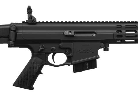 ММГ Карабін нарізний Robinson XCR-L 223REM 16" Gas Piston 1:7 Lightweight M-Lok Black Массогабаритный макет