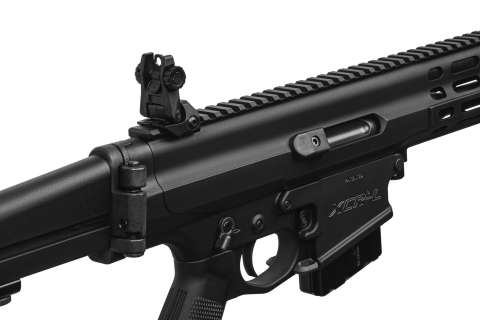 ММГ Карабін нарізний Robinson XCR-L 223REM 16" Gas Piston 1:7 Lightweight M-Lok Black Массогабаритный макет