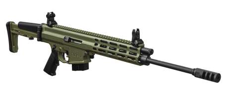Карабін нарізний Robinson XCR-L 223REM 16" Gas Piston 1:7 Lightweight M-Lok Green