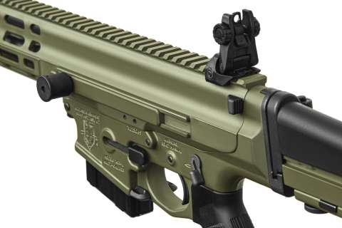 Карабін нарізний Robinson XCR-L 223REM 16" Gas Piston 1:7 Lightweight M-Lok Green