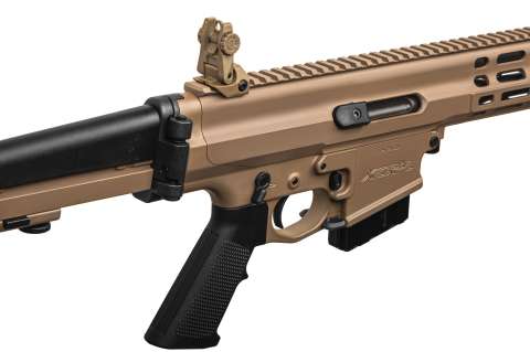 ММГ Карабін нарізний Robinson XCR-L 223REM 16" Gas Piston 1:7 Lightweight M-Lok FDE Массогабаритный макет