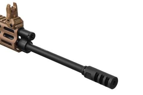 ММГ Карабін нарізний Robinson XCR-L 223REM 16" Gas Piston 1:7 Lightweight M-Lok FDE Массогабаритный макет