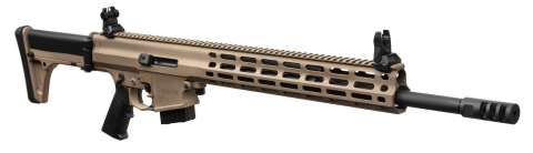 Карабін нарізний Robinson XCR-L 223REM 18,6" Gas Piston 1:7 Heavy M-Lok FDE
