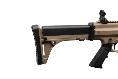 Карабін нарізний Robinson XCR-L 223REM 18,6" Gas Piston 1:7 Heavy M-Lok FDE