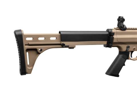Карабін нарізний Robinson XCR-L 223REM 18,6" Gas Piston 1:7 Heavy M-Lok FDE