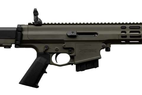 Карабін нарізний Robinson XCR-L 223REM 16" Gas Piston 1:7 Heavy M-Lok Green