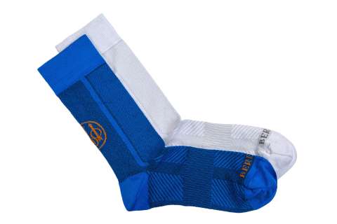 Шкарпетки Short Shooting "Beretta" (white&blue)