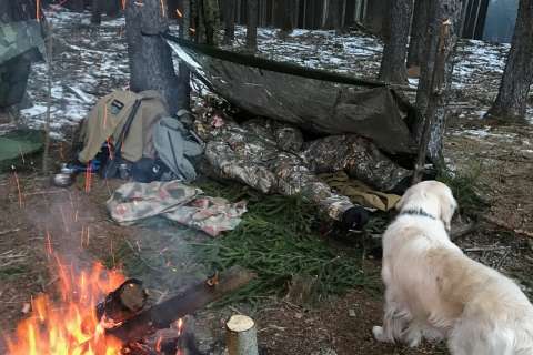 Носимый спальный мешок Selkbag REALTREE EDGE PURSUIT