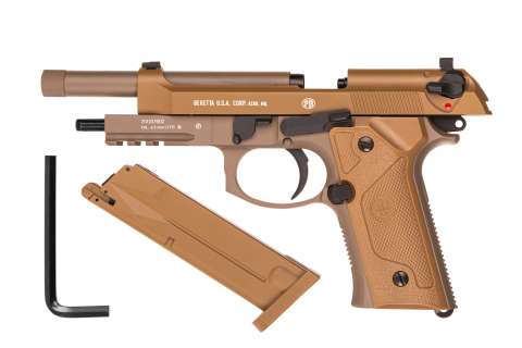 Пневматичний пістолет Umarex Beretta Mod. M9A3 FM  Blowback кал. 4,5 мм (з затворною затримкою)