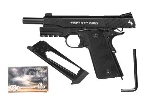Пневматичний пістолет  Umarex Colt M45 CQBP BLACK Blowback кал.4,5мм