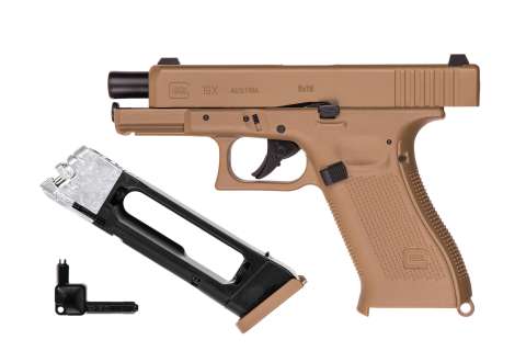 Пневматичний пістолет Umarex Glock 19X Blowback кал. 4,5 мм (з затворною затримкою)