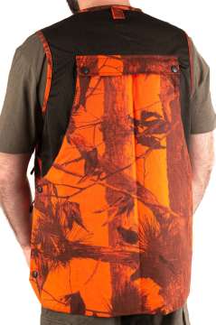 Жилет охотничий мужской  MAGUET-V "Hart"  оранж камо