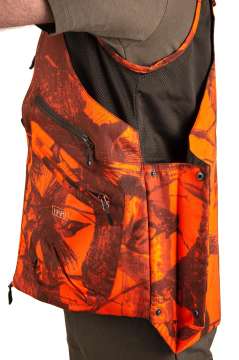 Жилет охотничий мужской  MAGUET-V "Hart"  оранж камо