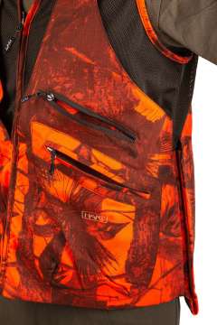 Жилет охотничий мужской  MAGUET-V "Hart"  оранж камо