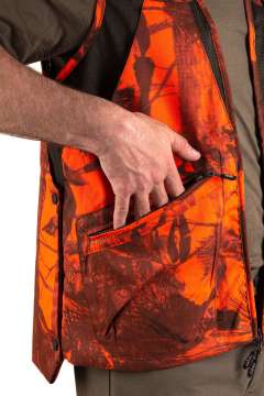 Жилет охотничий мужской  MAGUET-V "Hart"  оранж камо