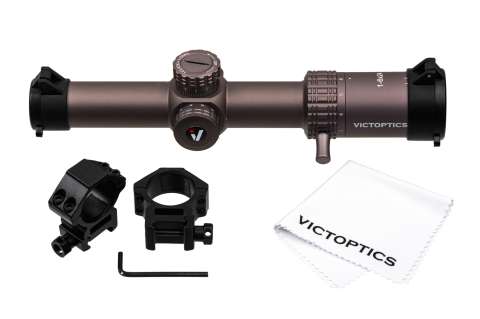 Приціл оптичний Vector Optics  S6 1-6X24 (30 мм) Illum. SFP FDE