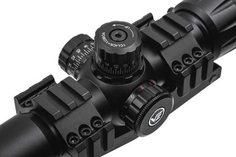 Приціл оптичний Vector Optics  MUSTANG GENII 1-4X30 (30 мм) Illum. SFP
