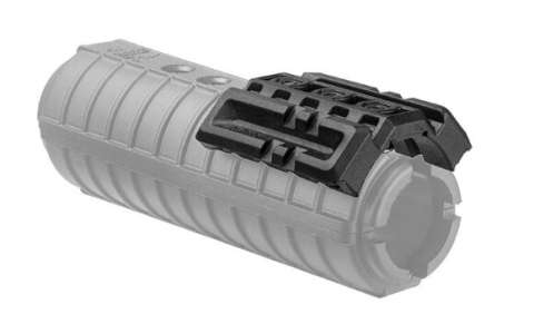 Універсальна подвійна планка Пікатіні FAB для М4, полімерна, чорна