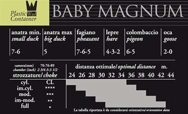 Набої мисливські B&P BABY MAGNUM к.12/20/70  №0, 42 г