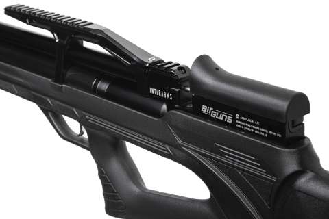 Пневматична Редукторна PCP гвинтівка  Aselkon MX10-S Black  кал. 4.5