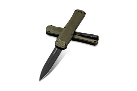 Ніж Benchmade "Autocrat Olive", OTF, Auto