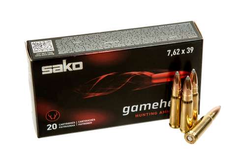Патрон нарізний Sako Gamehead SP кал.7.62x39 8,0гр