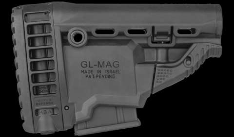Потиличник / монопод FAB для приклада GL-SHOCK або GL-MAG, чорний