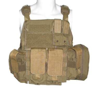 Тактичне розвантаження Roco 1000D (колір пісочний)