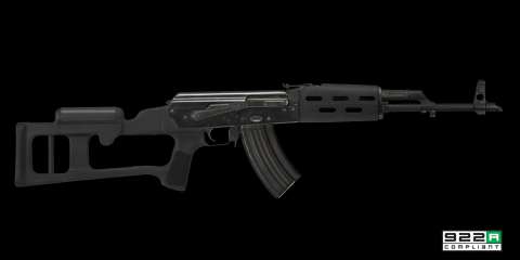 Комплект приклад і цівка ATI MAK-90 Maadi Fiberforce для AK-47