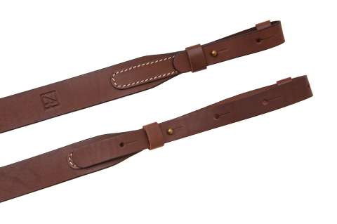 Ремінь шкіряний вузький