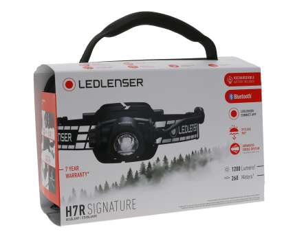 Налобний ліхтар LedLenser H7R SIGNATURE , заряджається, 1200/700/15