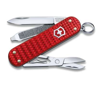 Ніж Victorinox Classic SD Precious Alox Iconic Red