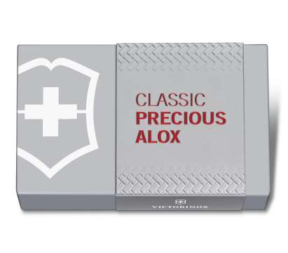 Ніж Victorinox Classic SD Precious Alox Iconic Red