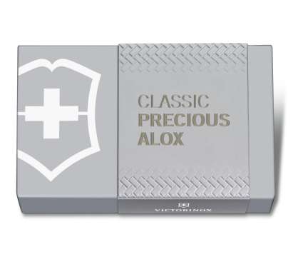 Ніж Victorinox Classic SD Precious Alox Infinite Grey