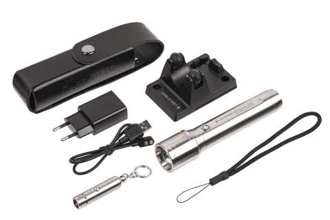 Подарунковий набір Ledlenser P7RCore і V8, нержавіюча сталь