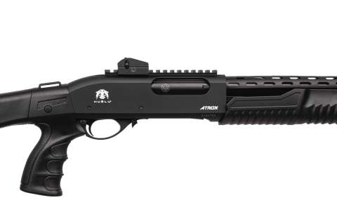 ATROX Tactic Plus Black Telescopic Stock 12/47 см Рушниця гладкоствольна Huglu 7+1