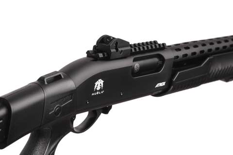 ATROX Tactic Plus Black Telescopic Stock 12/47 см Рушниця гладкоствольна Huglu 7+1