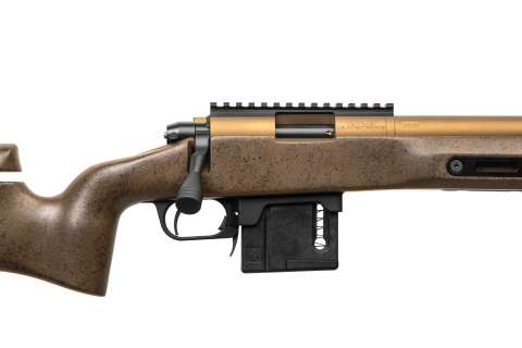 Карабін нарізний VUDOO V22 22LR BARRELED ACTION 20'' MTU BROWN RIDGEBACK BROWN