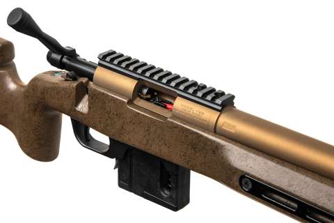 Карабін нарізний VUDOO V22 22LR BARRELED ACTION 20'' MTU BROWN RIDGEBACK BROWN