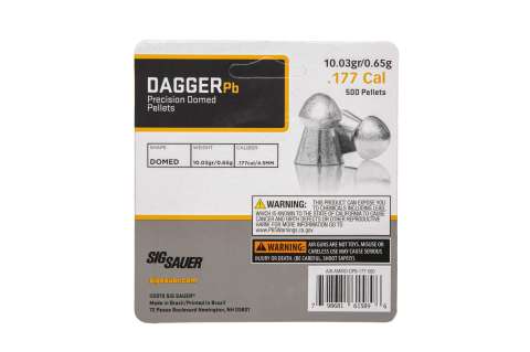 Кульки Sig Sauer Dagger 0.65 г, кал.177(4.5 мм), 500 шт.