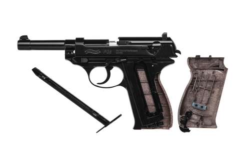 Пневматичний пістолет Umarex Walther P38 Blowback  кал.4,5мм
