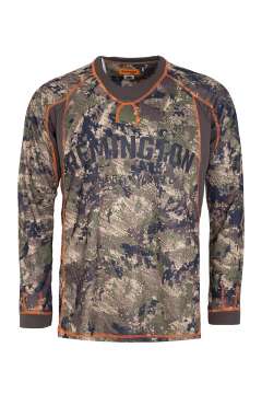 Футболка длинный рукав Fit Shirt Green Forest "Remington"