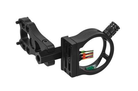 Приціл на 5 фібер-оптичних піна до луків Poe Lang з пiдсвiткою