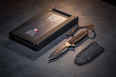 Ніж Tb Outdoor "Maraudeur", MOX, G10, хакі, кайдексні піхви