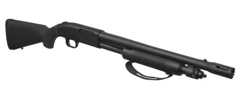 54124 Рушниця гладкоствольна Mossberg M500 Tactical к.12 18.5"Synt.