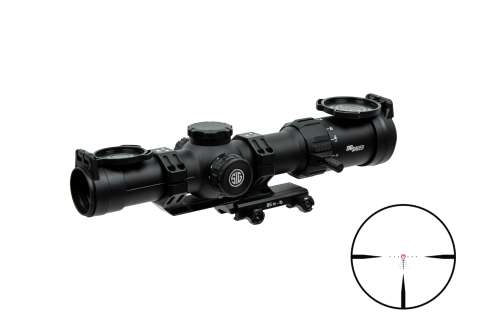 Приціл оптичний SIG Optics TANGO MSR 1-10X28MM, 34MM, SFP. Сітка MSR BDC10 з підсвічуванням