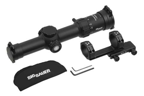 Приціл оптичний SIG Optics TANGO MSR 1-10X28MM, 34MM, SFP. Сітка MSR BDC10 з підсвічуванням